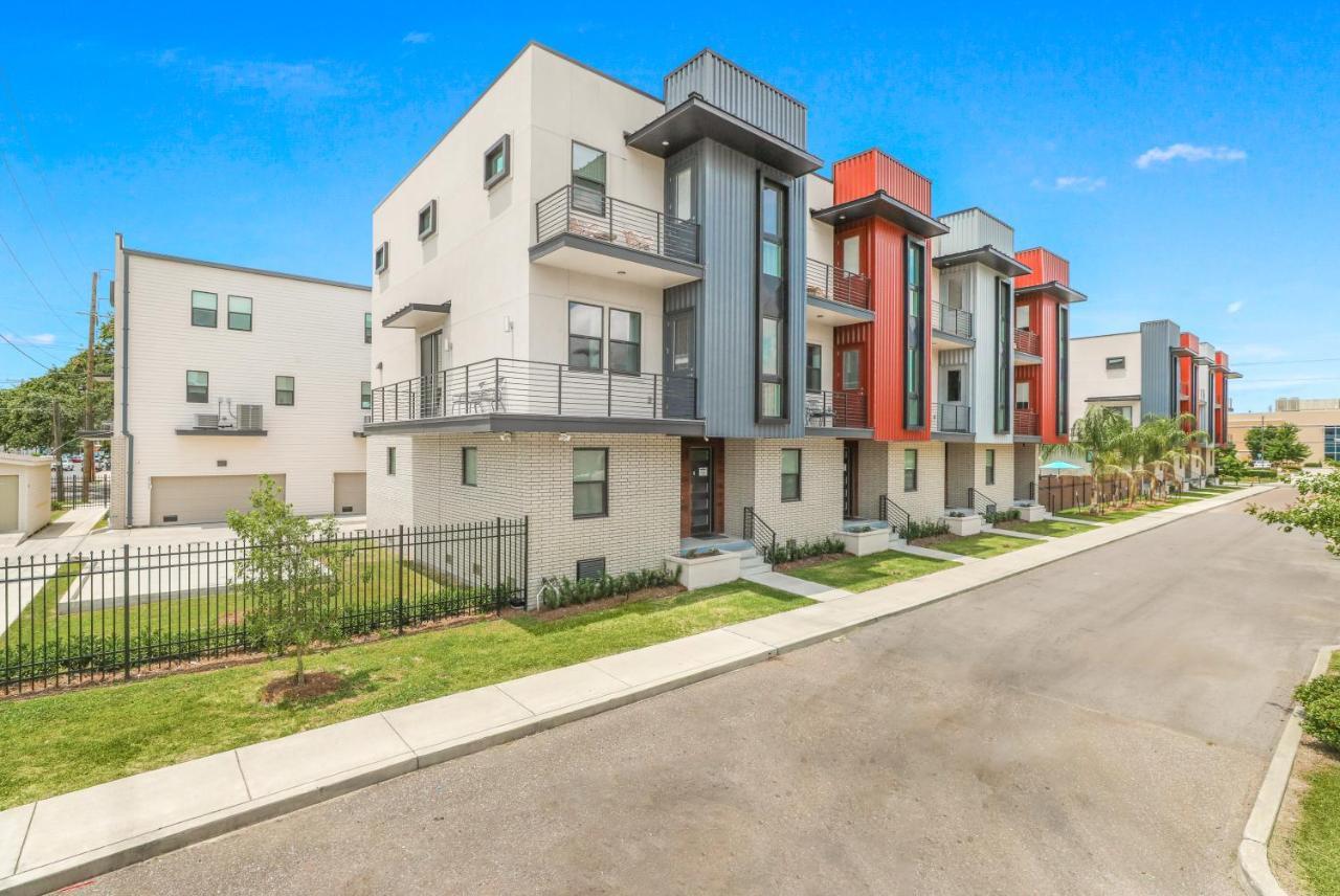 Modern 4Br Townhouse In Bienville Villas نيو أورلينز المظهر الخارجي الصورة